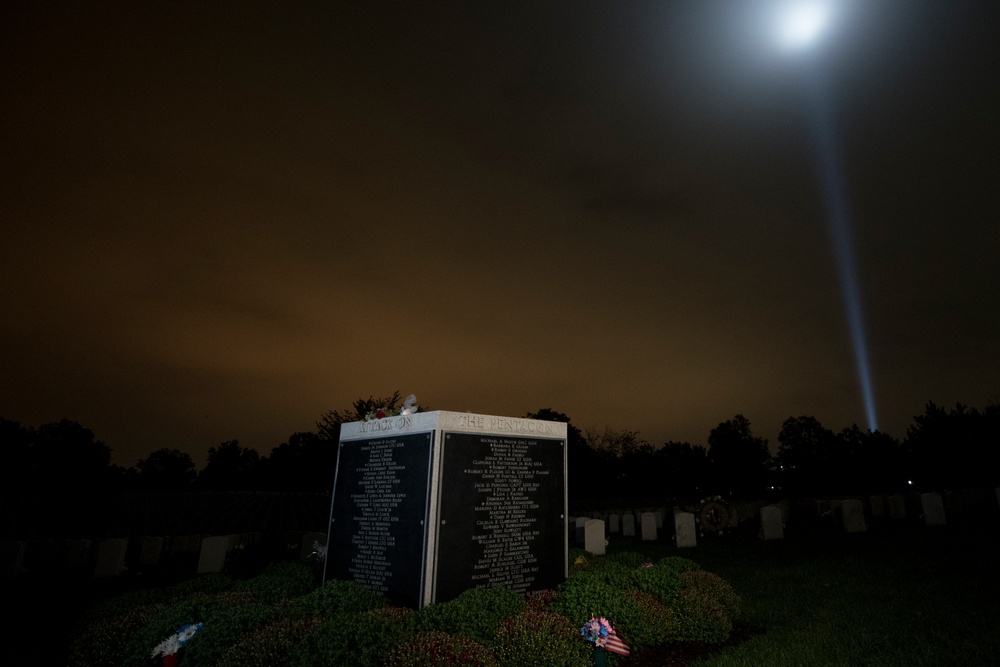 Arlington National Cemetery on 9/11 Anniversary