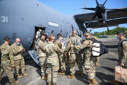 156th CRG training departure