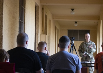 A return to humility: Makeshift chapel at Ft. Sill