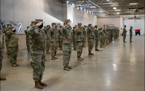 Iowa National Guard Soldiers deploy in support of Kosovo Force NATO mission