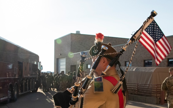 Iowa National Guard Soldiers deploy in support of Kosovo Force NATO mission