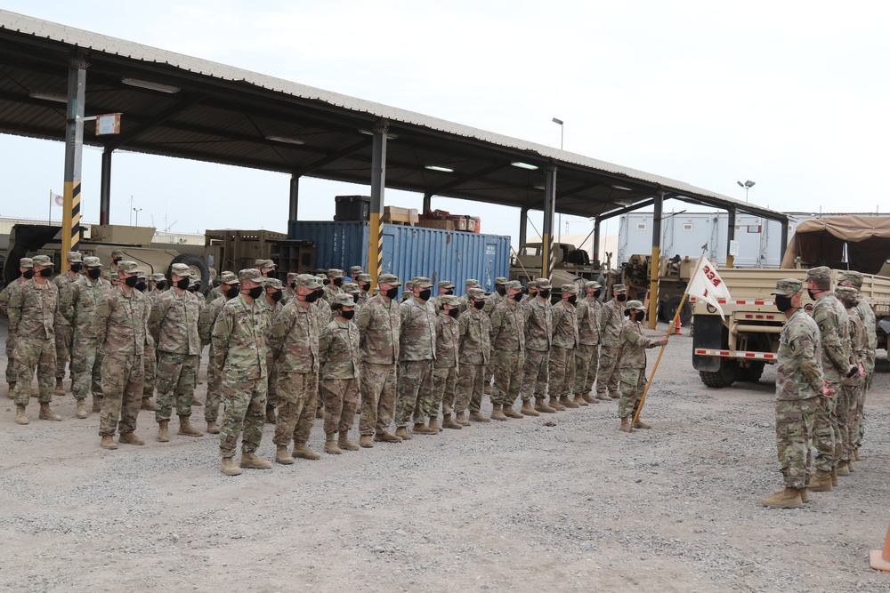 India Compmany, 2nd Battalion, 135th Infantry Regiment Patching Ceremony
