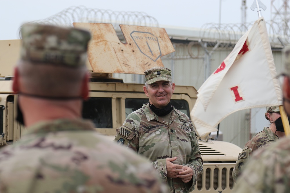 India Compmany, 2nd Battalion, 135th Infantry Regiment Patching Ceremony
