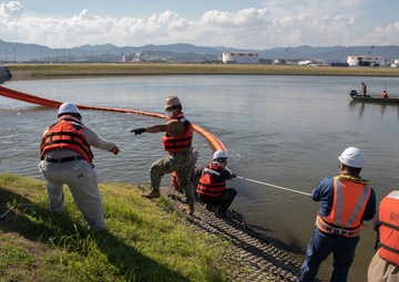 Installation Emergency Facility Response Team train at MCAS Iwakuni