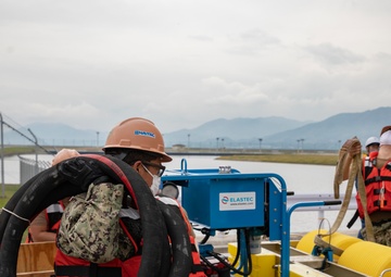 Installation Emergency Facility Response Team train at MCAS Iwakuni