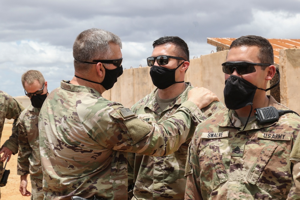 Charlie Troop, 1st Squadron, 113th Cavalry Regiment Patching Ceremony