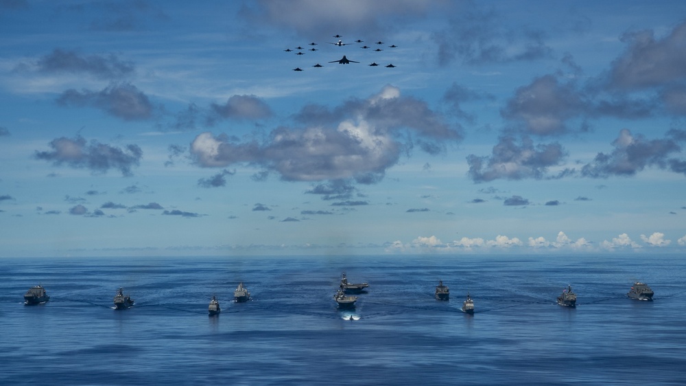 Ronald Reagan Carrier Strike Group Concludes Valiant Shield 2020