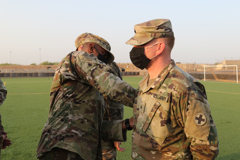 2nd Squadron, 106th Cavalry Regiment Patching Ceremony