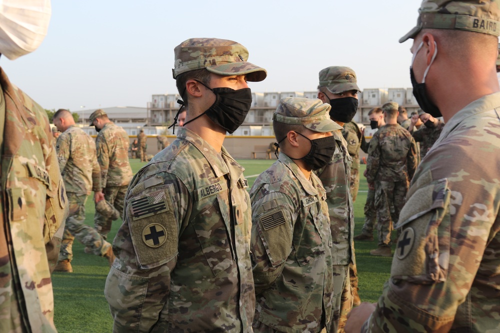2nd Squadron, 106th Cavalry Regiment Patching Ceremony