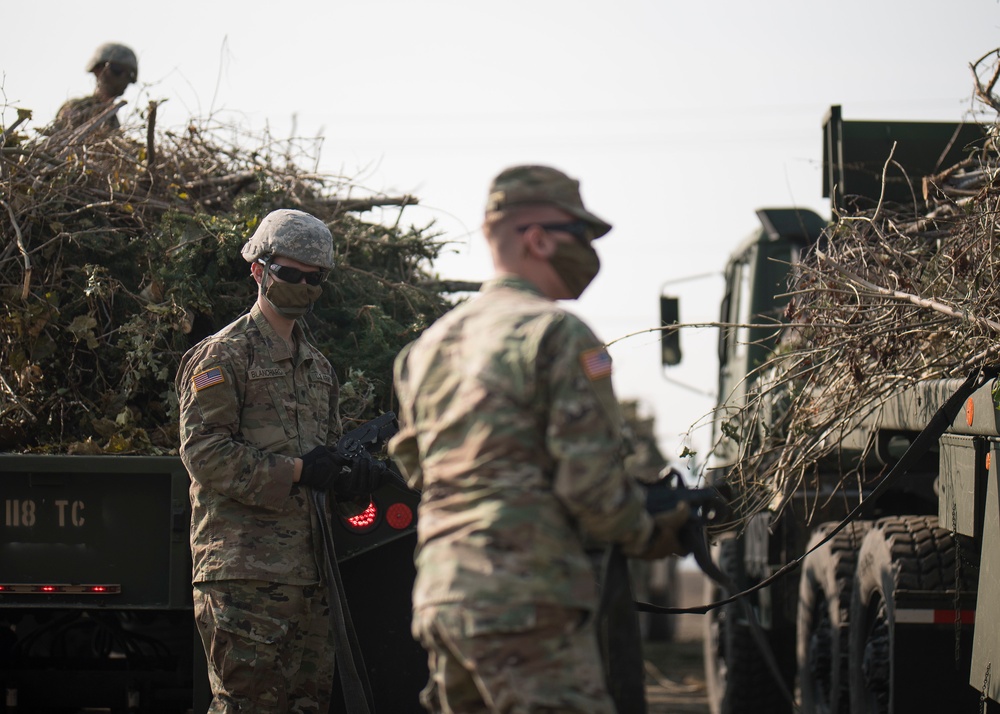 Utah National Guard helps local communities clean up after hurricane force wind storm