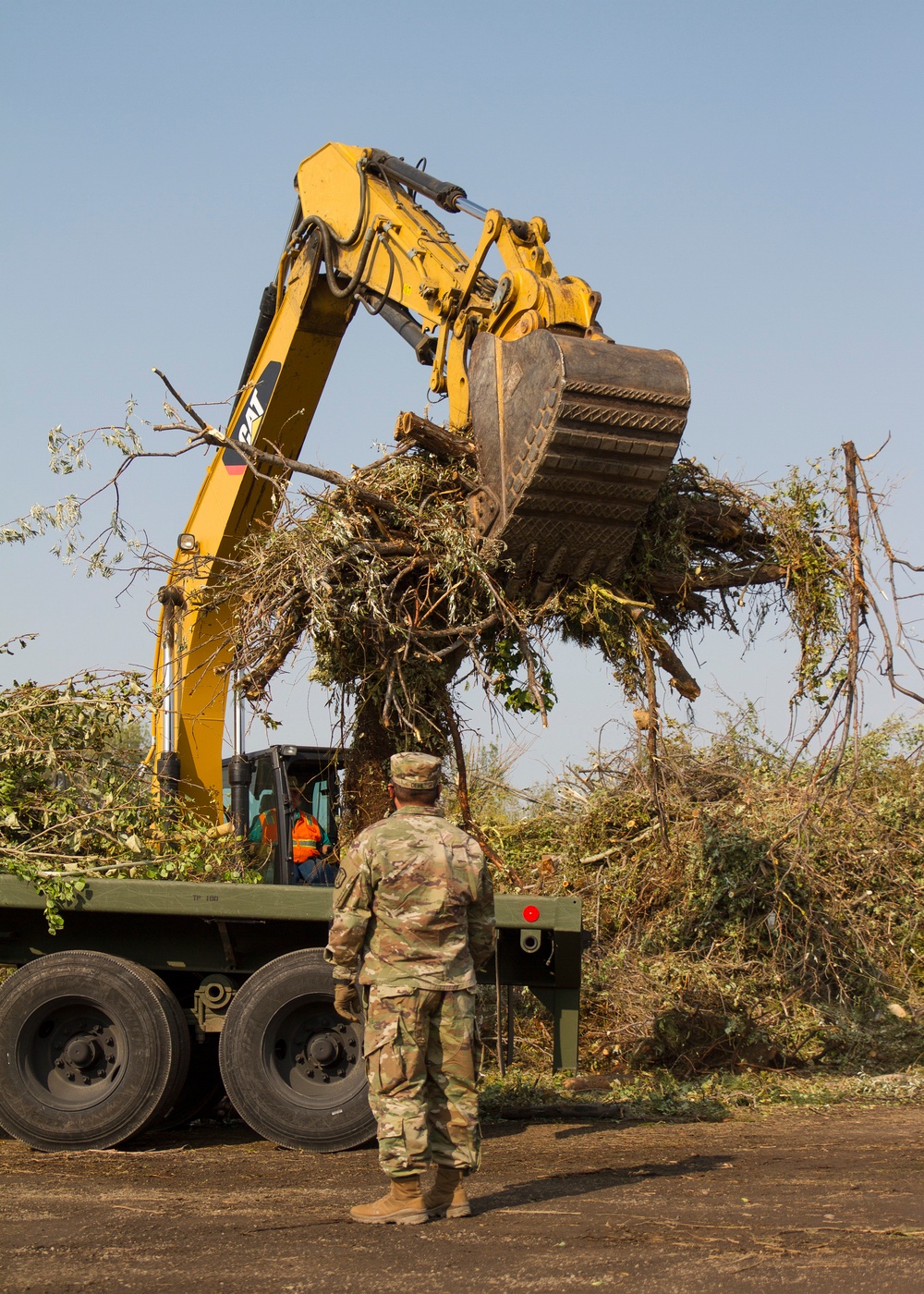 Utah National Guard helps local communities clean up after hurricane force wind storm