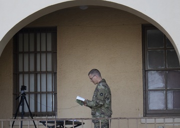 A return to humility: Makeshift chapel at Ft. Sill