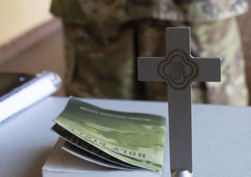 A return to humility: Makeshift chapel at Ft. Sill