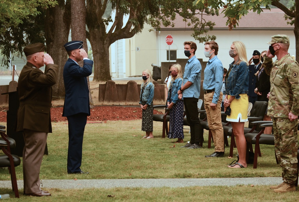 Colonel Johan A. Deutscher promotion to Brigadier General