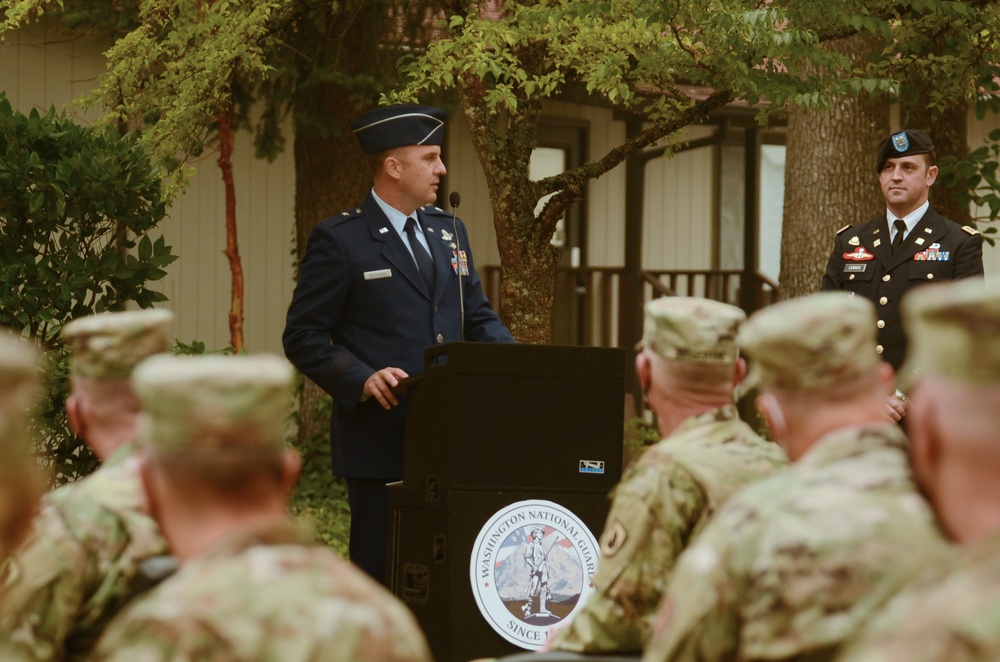 Colonel Johan A. Deutscher promotion to Brigadier General