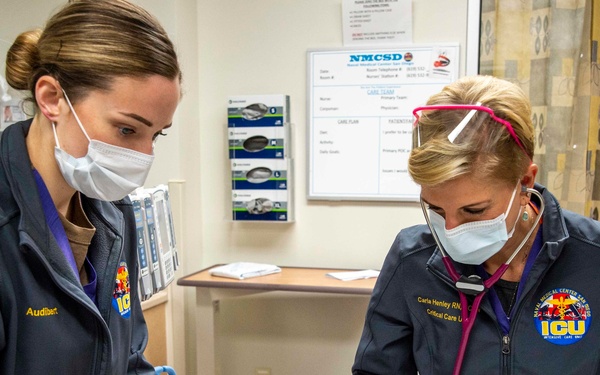 NMCSD’s ICU Conducts Code Blue Training