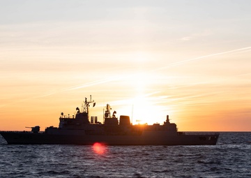 USS Ross (DDG 71) completes PASSEX Standing NATO Maritime Group 2.