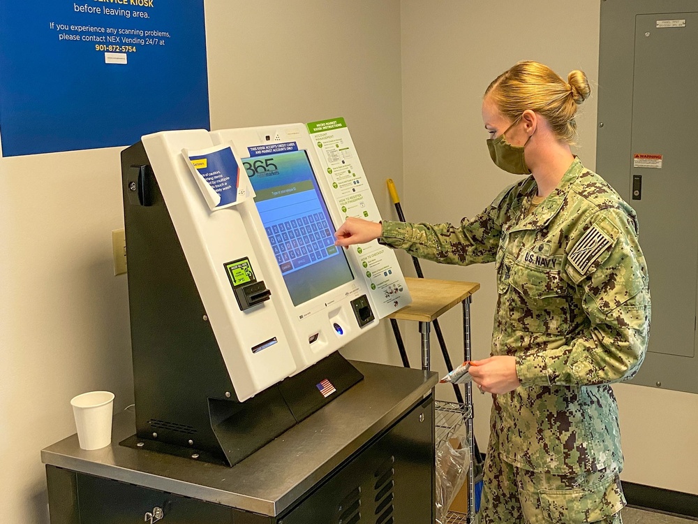 NSA Mid-South NEX Micro Markets offer convenience for Sailors and staff