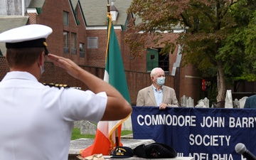 NSA Philadelphia Pays Respects to Father of the Navy 217 Years After Death