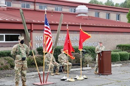 690th Brigade Support Battalion and 109th Military Police Battalion Reorganization Ceremony
