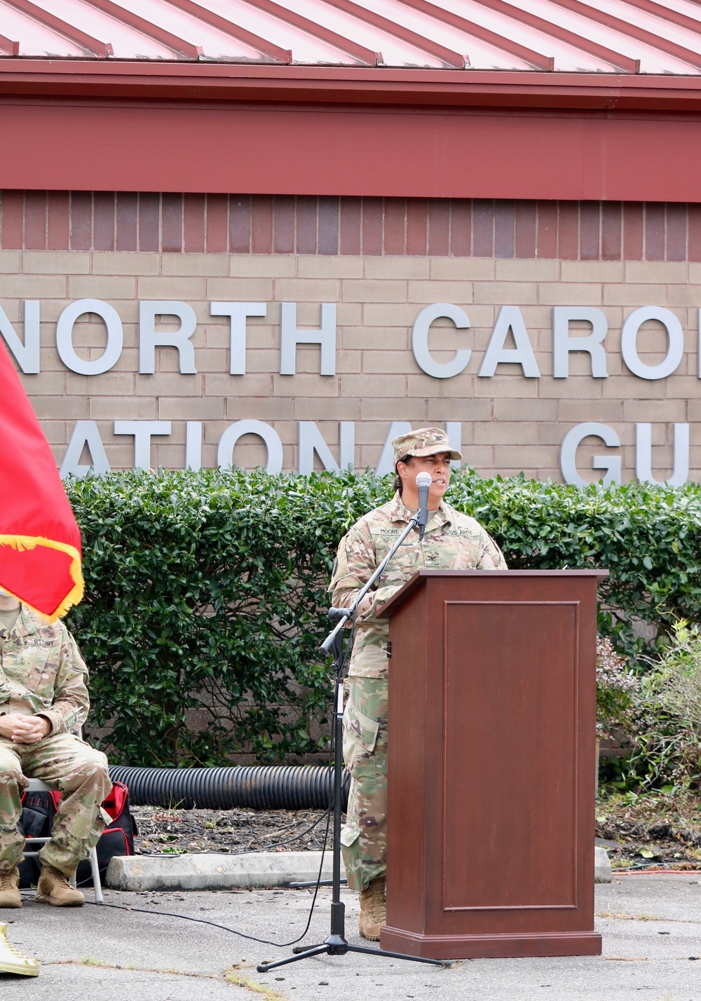 690th Brigade Support Battalion and 109th Military Police Battalion Reorganization Ceremony