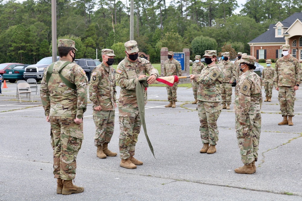 690th Brigade Support Battalion and 109th Military Police Battalion Reorganization Ceremony