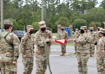 690th Brigade Support Battalion and 109th Military Police Battalion Reorganization Ceremony
