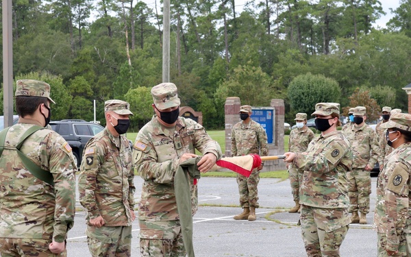 690th Brigade Support Battalion and 109th Military Police Battalion Reorganization Ceremony