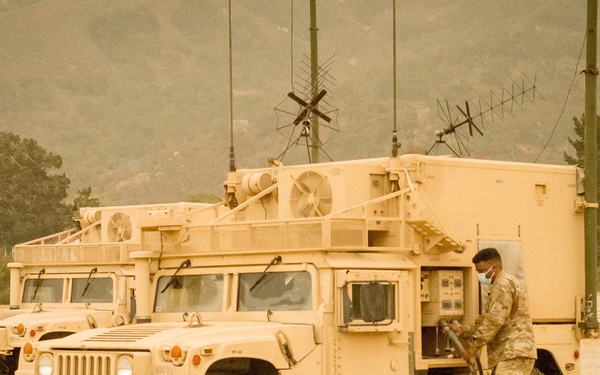 40th ID supports Defender Pacific 20 from Camp SLO