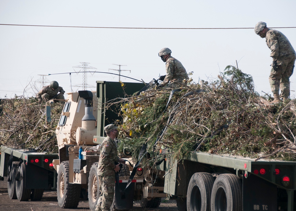 Utah National Guard helps local communities clean-up after hurricane-force windstorm