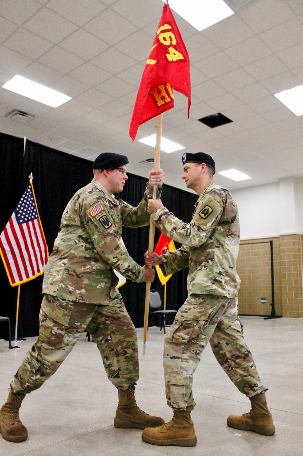 HHB 164 ADA BDE Change of Command