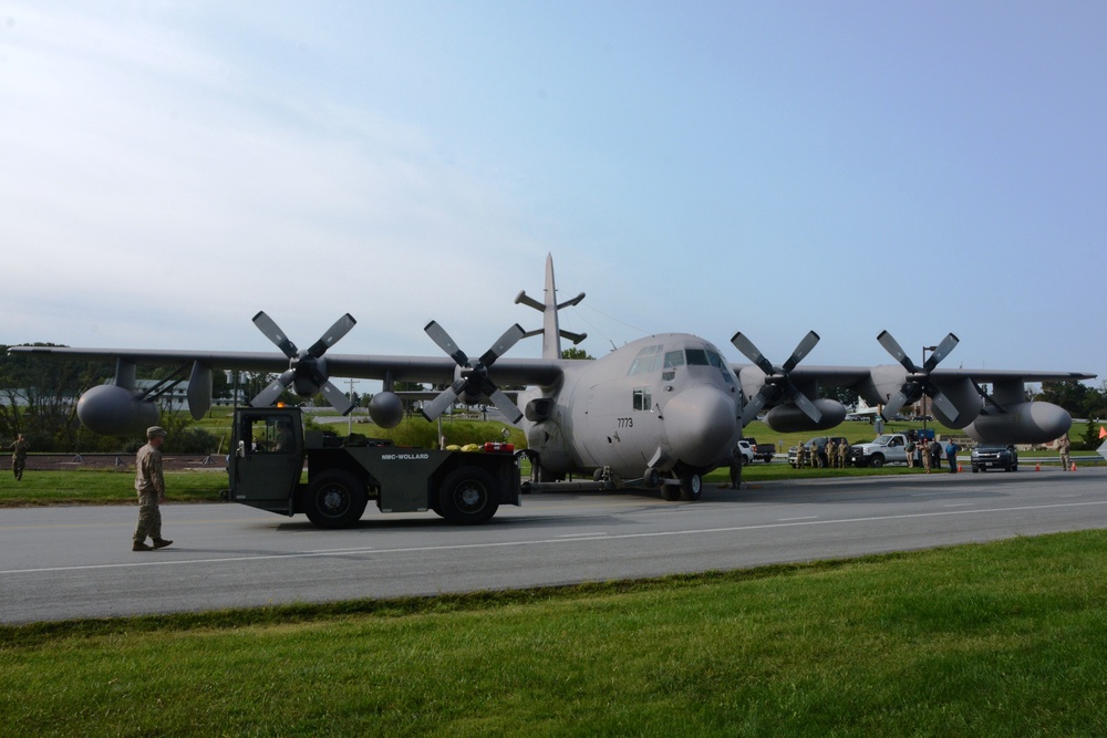 DVIDS - Images - C-130 Static display relocated at Fort Indiantown Gap