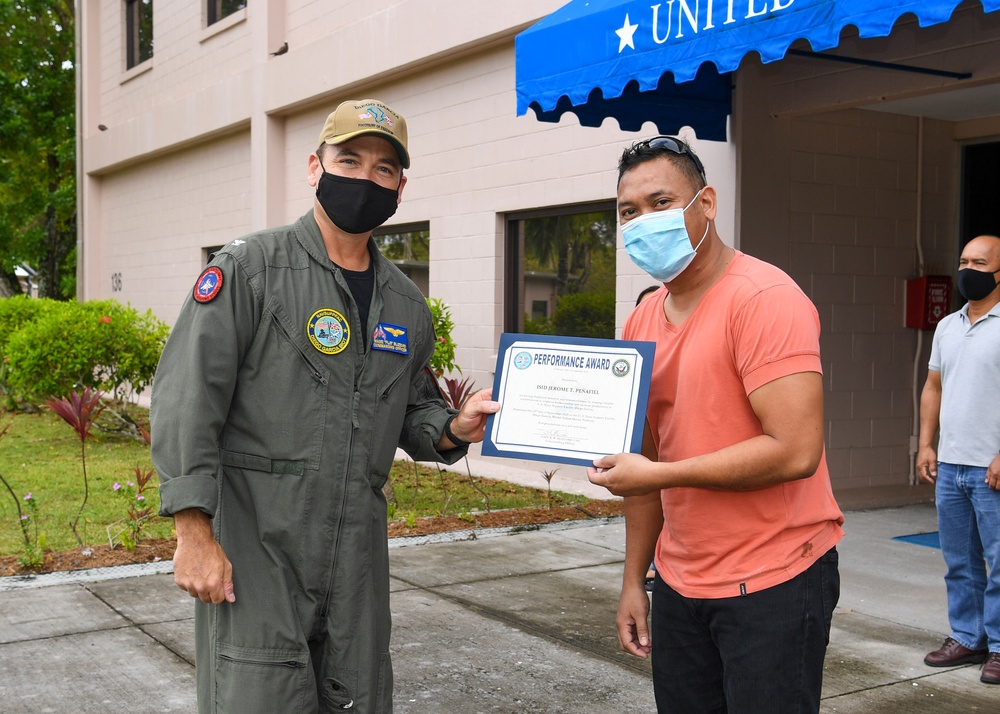 Awards Quarters on Diego Garcia