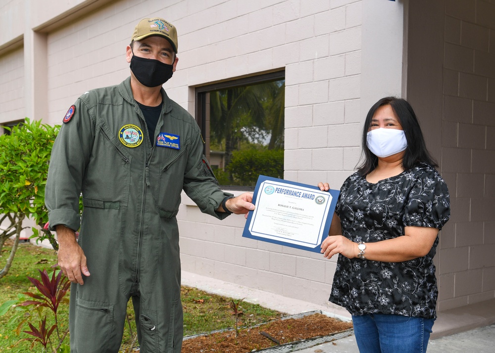 Awards Quarters on Diego Garcia