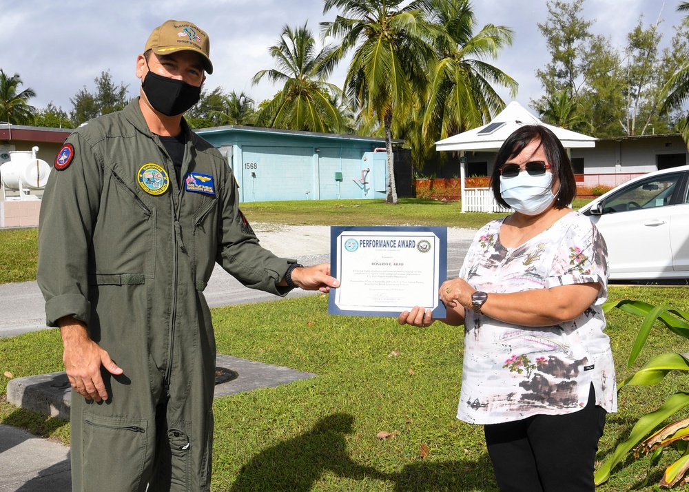 Awards Quarters on Diego Garcia