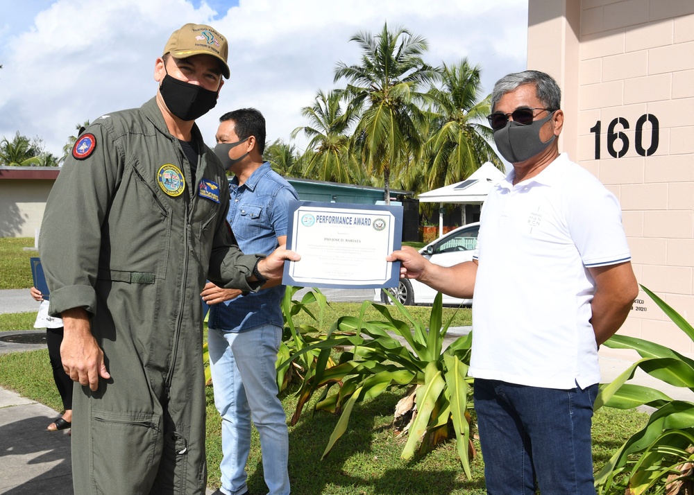 Awards Quarters on Diego Garcia