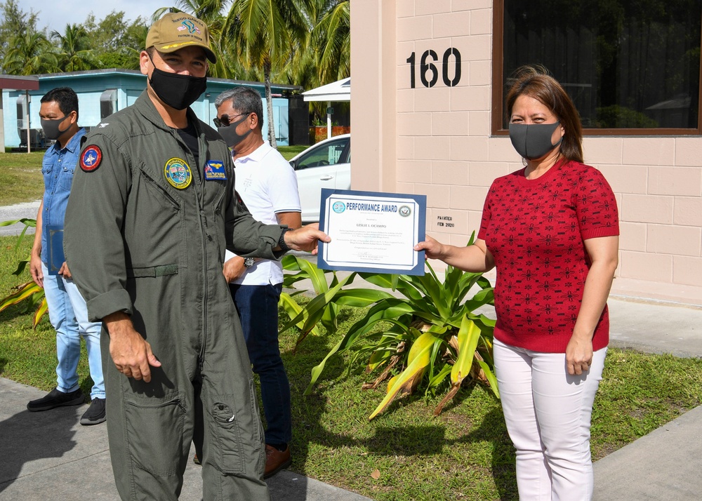 Awards Quarters on Diego Garcia