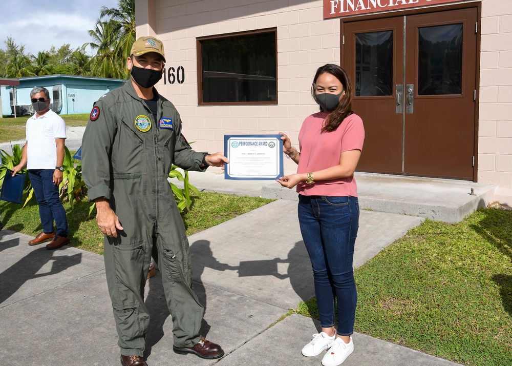 Awards Quarters on Diego Garcia