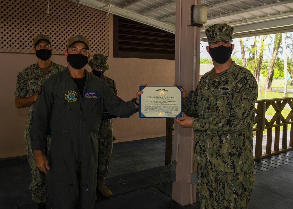 Awards Quarters on Diego Garcia