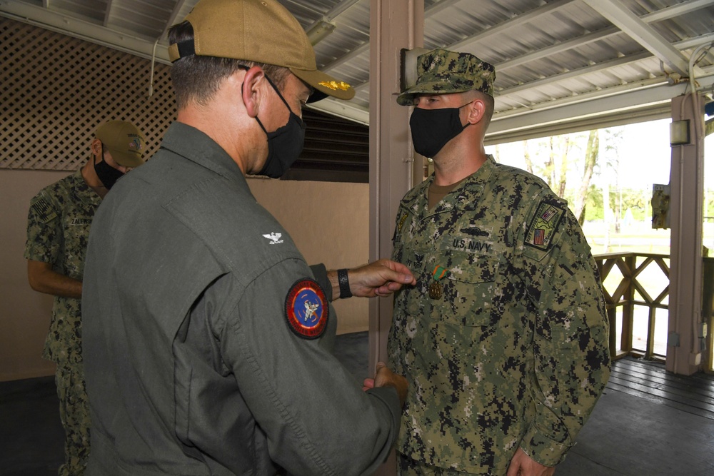 Awards Quarters on Diego Garcia