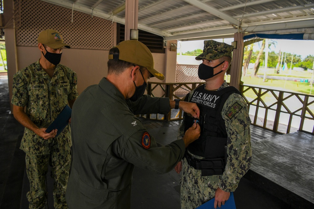 Awards Quarters on Diego Garcia