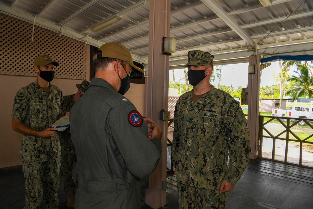 Awards Quarters on Diego Garcia