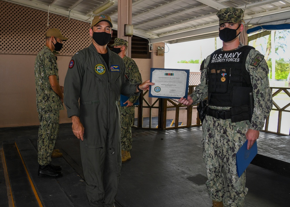 Awards Quarters on Diego Garcia