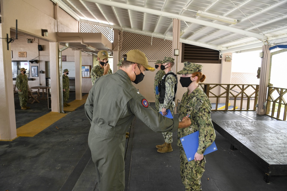 Awards Quarters on Diego Garcia