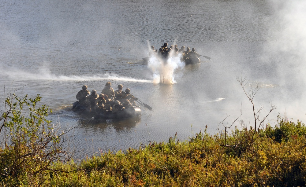 Oregon infantry battalion integrates water operations into training