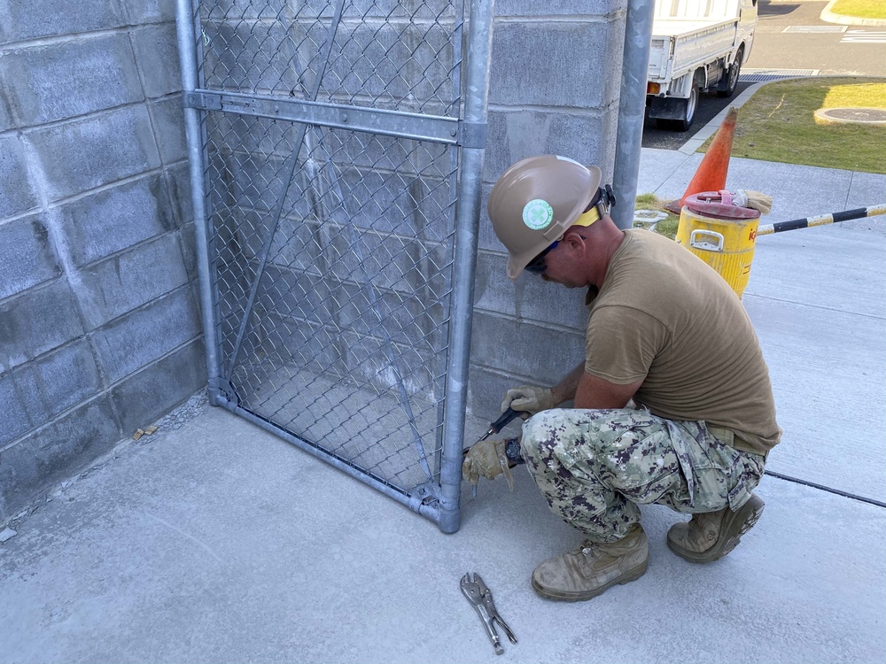 Seabees Provide High Quality Construction to MCAS Iwakuni