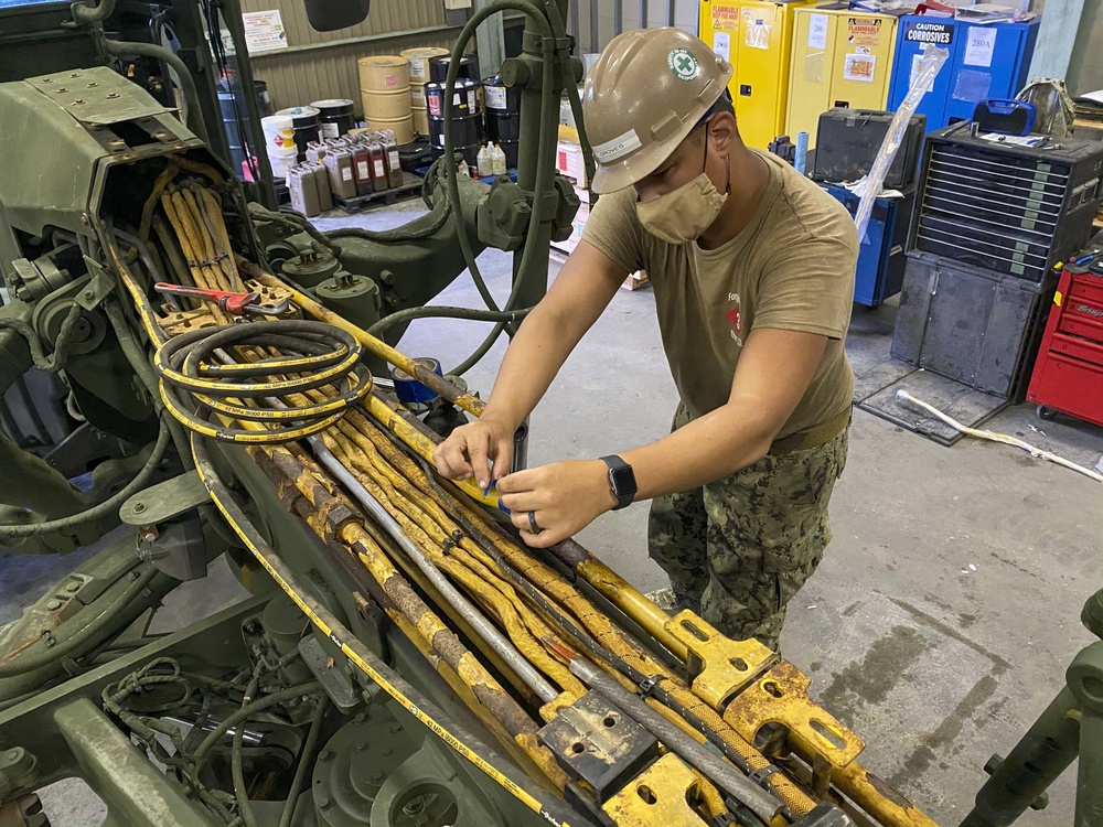 Seabees Provide High Quality Construction to MCAS Iwakuni