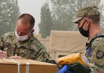 Oregon National Guard members make ready for firefighting efforts