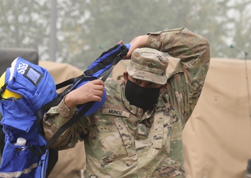 Oregon National Guard members make ready for firefighting efforts