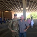 Army family strong: Father and son reunite in theater